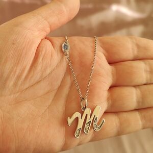 Vintage Juicy Couture Letter M Necklace